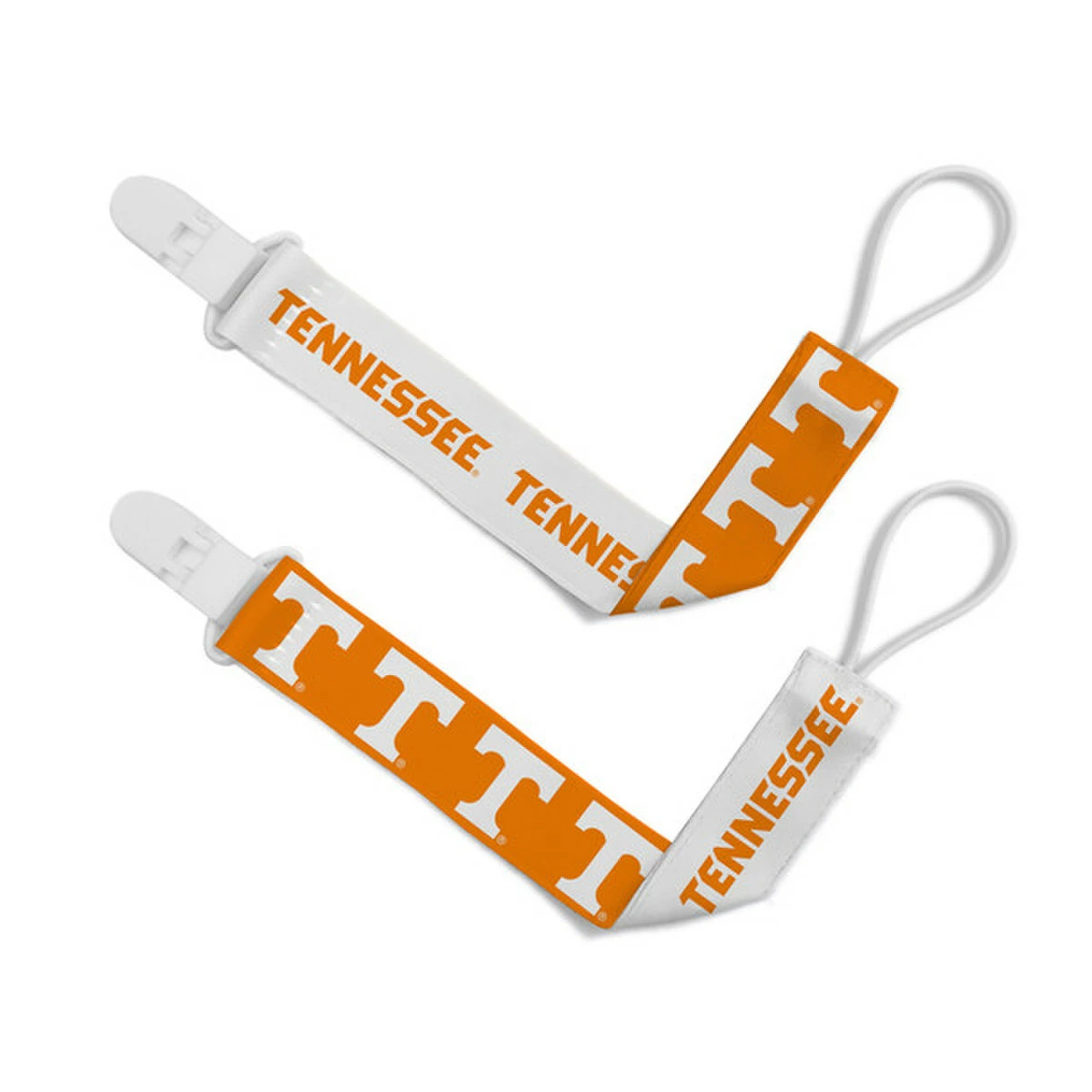 Tennessee Pacifier Clips 2-pack 1 Tennessee Pacifier Clips 2-pack