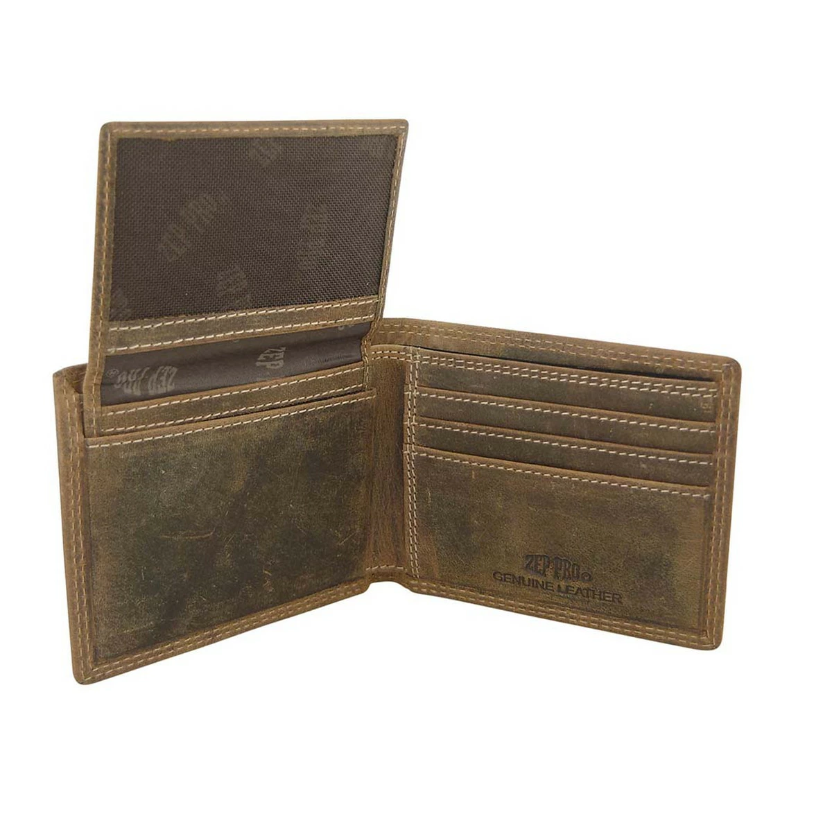 Leather Vintage Tan Bi-fold Wallet 3 Leather Vintage Tan Bi-fold Wallet - Image 3