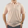 Volunteer Traditions Bluetick Reese Stripe Polo