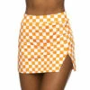 Tennessee Mini V Notch Checkerboard Skort