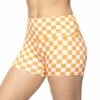 Women's Tennessee Checkerboard Booty Shorts