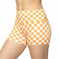 Women's Tennessee Checkerboard Booty Shorts