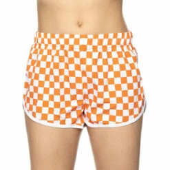 Women's Checkerboard Booty Shorts
