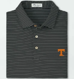 Peter Millar Tennessee Marlin Stripe Performance Jersey Polo