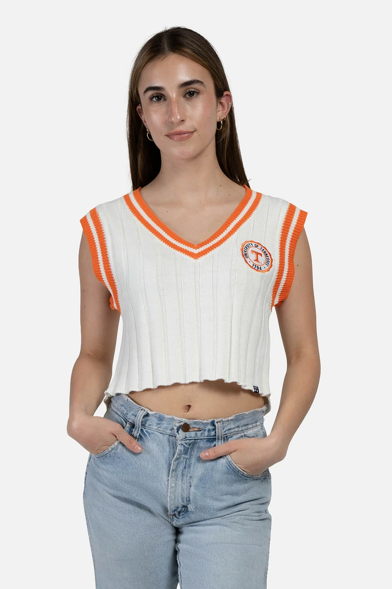 Tennessee Crop Sweater Vest 1 Tennessee Crop Sweater Vest
