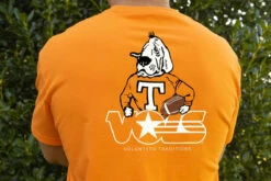 Volunteer Traditions Smokey Football Pocket Tee