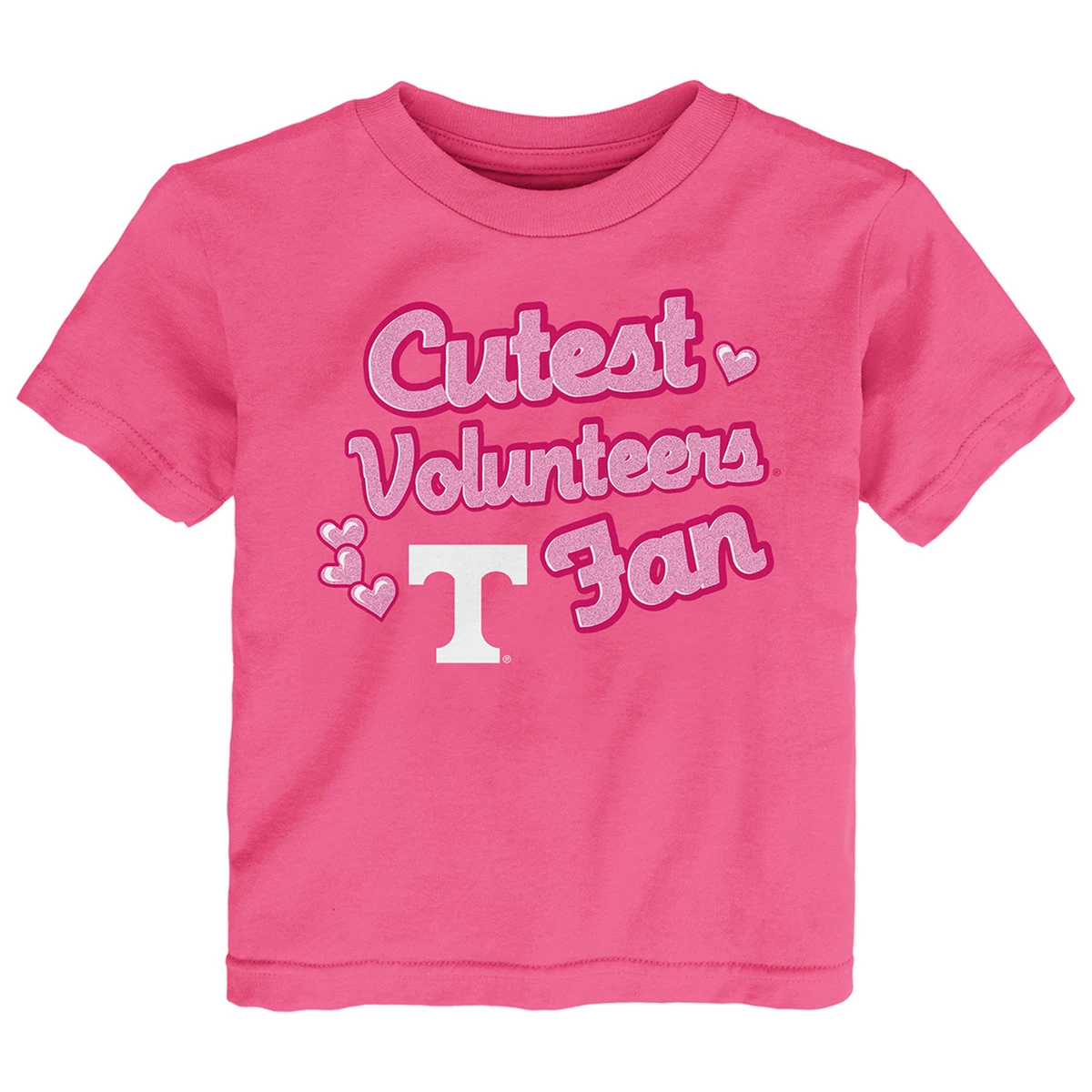 Tennessee Toddler Cutest Fan Hearts Tee 1 Tennessee Toddler Cutest Fan Hearts Tee