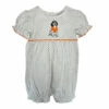 Infant Hound Dog Bubble Romper By Ishtex Apparel