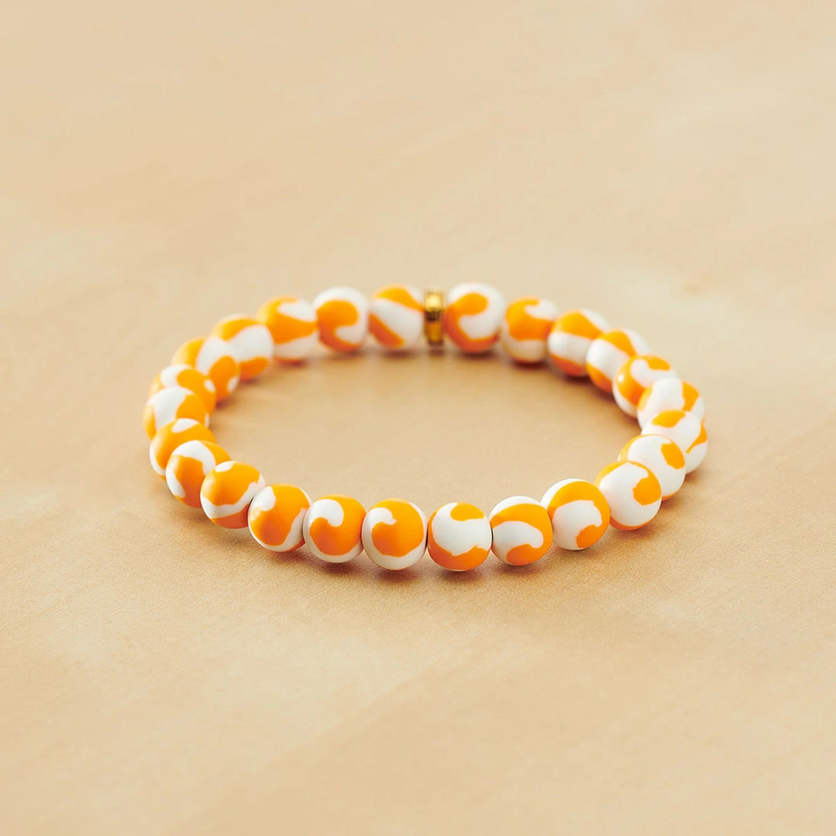 Clay Bead Gameday Bracelet 1 Clay Bead Gameday Bracelet