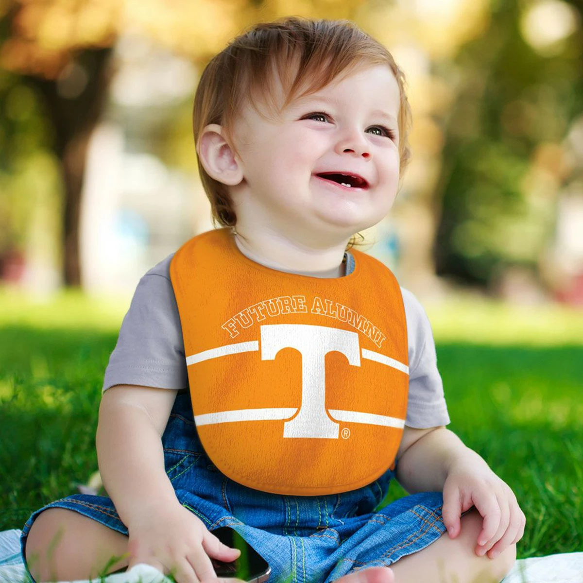 Tennessee Future Alumni Baby Bib 2 Tennessee Future Alumni Baby Bib - Image 2