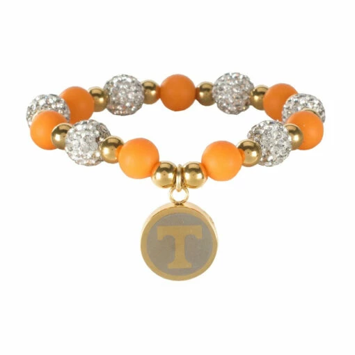 Beaded Tennessee Bracelet Gold -US Cheap Clothing Store 492952 01