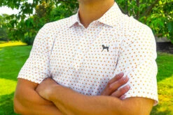 Tennessee Volunteer Traditions Bluetick Dots Polo